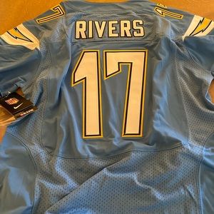 Chargers Official NFL Jersey # 17 Rivers